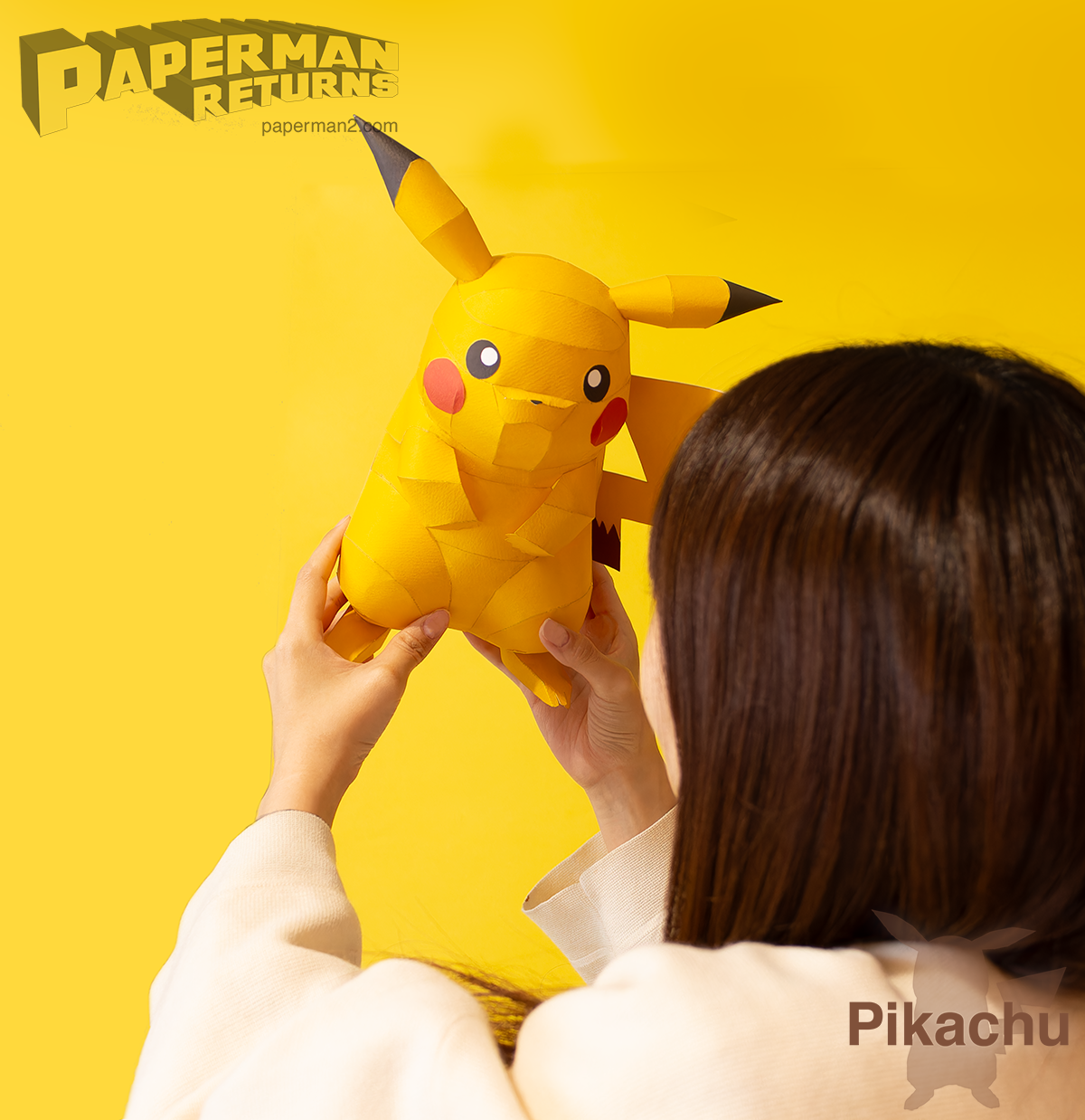 【番外編】助手さんとつくろう！ピカチュウペーパークラフト！／Let's make Pikachu papercraft! with  Ms.Assistant!