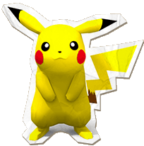 Papercraft of PIKACHU(ピカチュウのペーパークラフト)